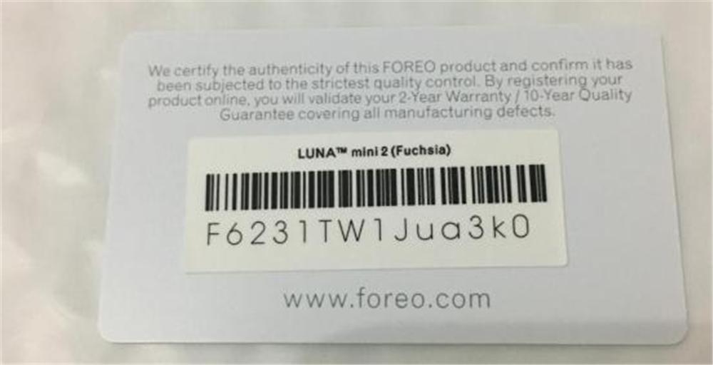 斐珞尔foreo洁面仪露娜迷你2代,foreoluna洁面仪