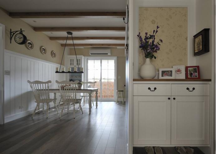 成都天伦美,成都田园风格客厅装修设计