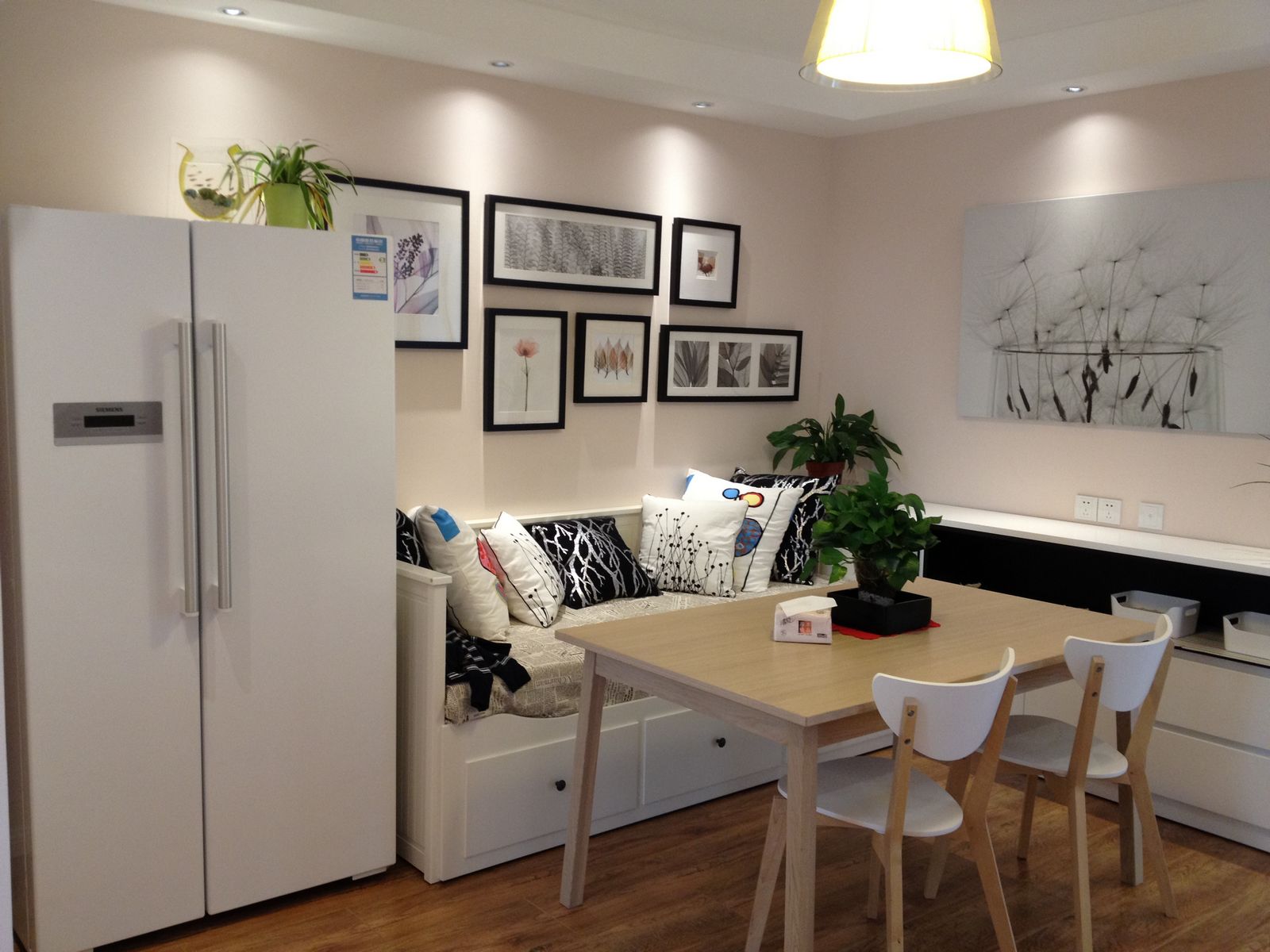 70平方三室一厅宜家风格,宜家家居55平米房间改造