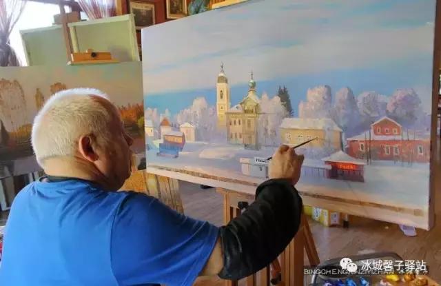 诗情画意般的伏尔加庄园,俄罗斯画家笔下绝美的温暖