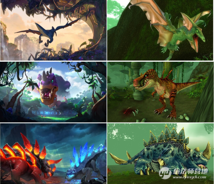 魔兽史安戈洛环形山地理补习班开课了~