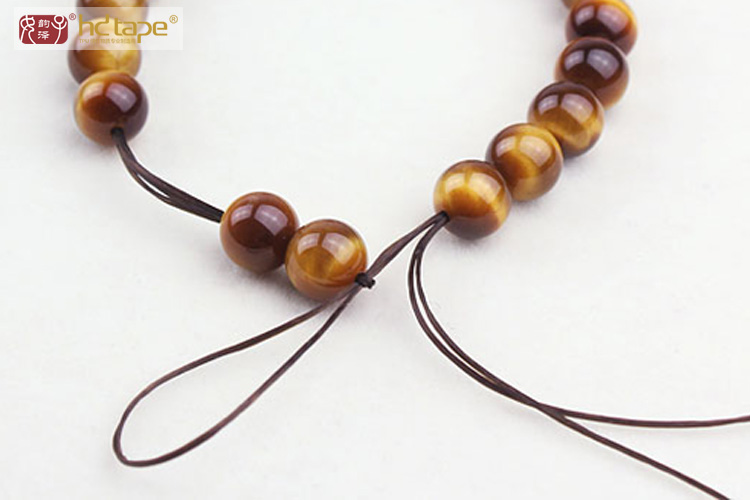 潮流手链怎么做无胶水,水晶线手链的制作方法