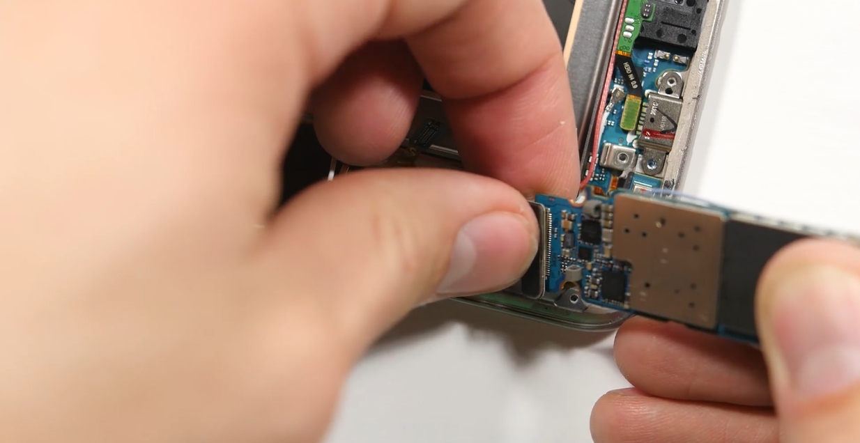 三星s7edge拆机修电源键,三星s7edge拆机视频