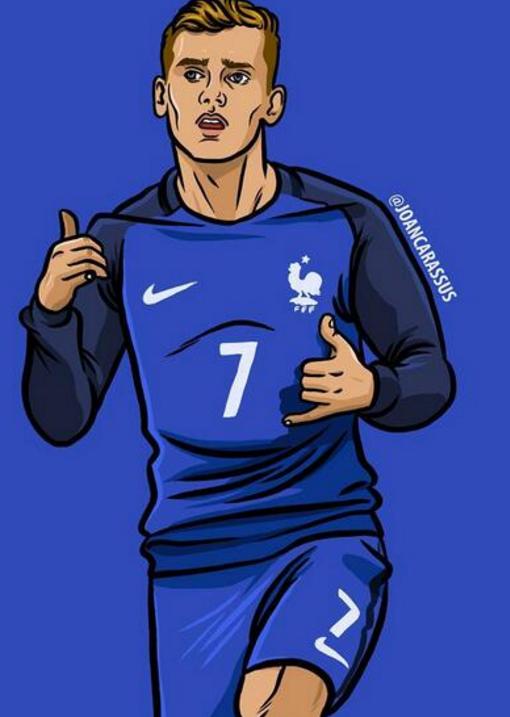 足球插画球星,足球明星插画手绘