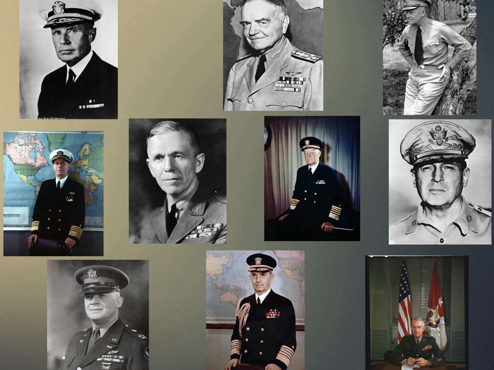 盘点美国十大五星上将