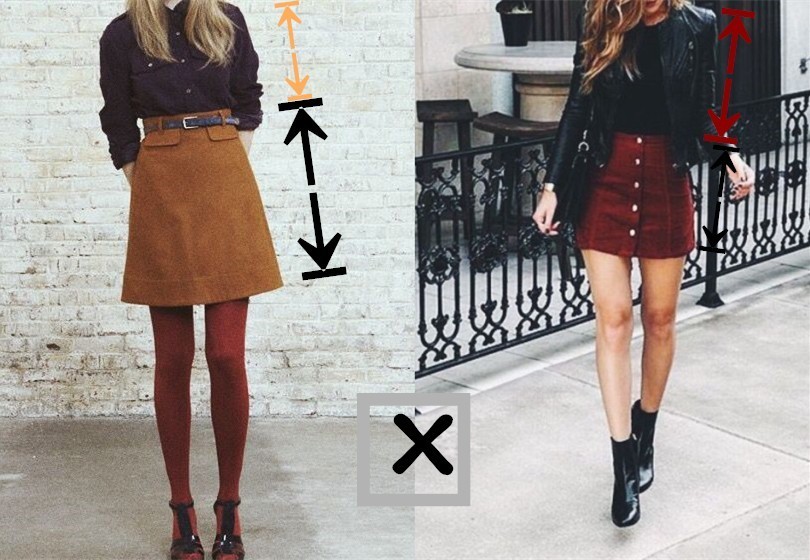 它是能让你远看腿长，近看腰细，侧看腹平~三合一功效的裙子