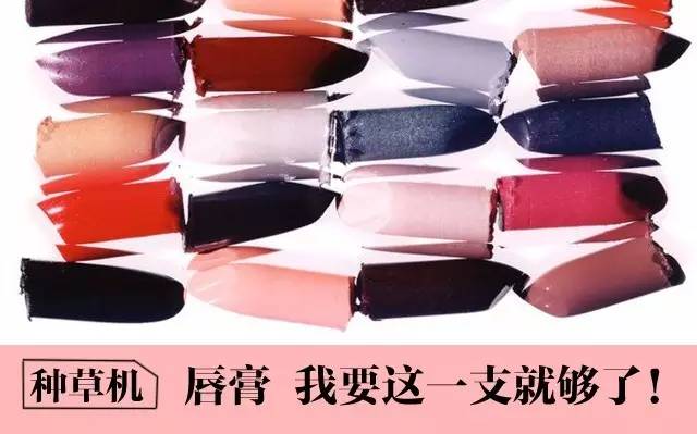 种草机家里必备,种草机色系口红