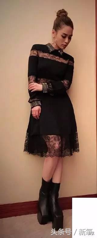 邓紫棋皮裤和别的女星对比,邓紫棋皮裤大盘点