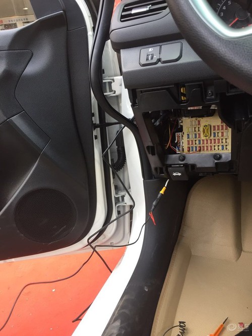 k2改款过程,起亚k2换后视镜教程