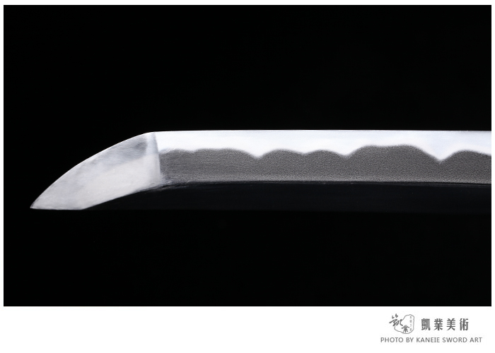 日本刀鉴赏松柏梧桐侟美浓系打刀古法研磨