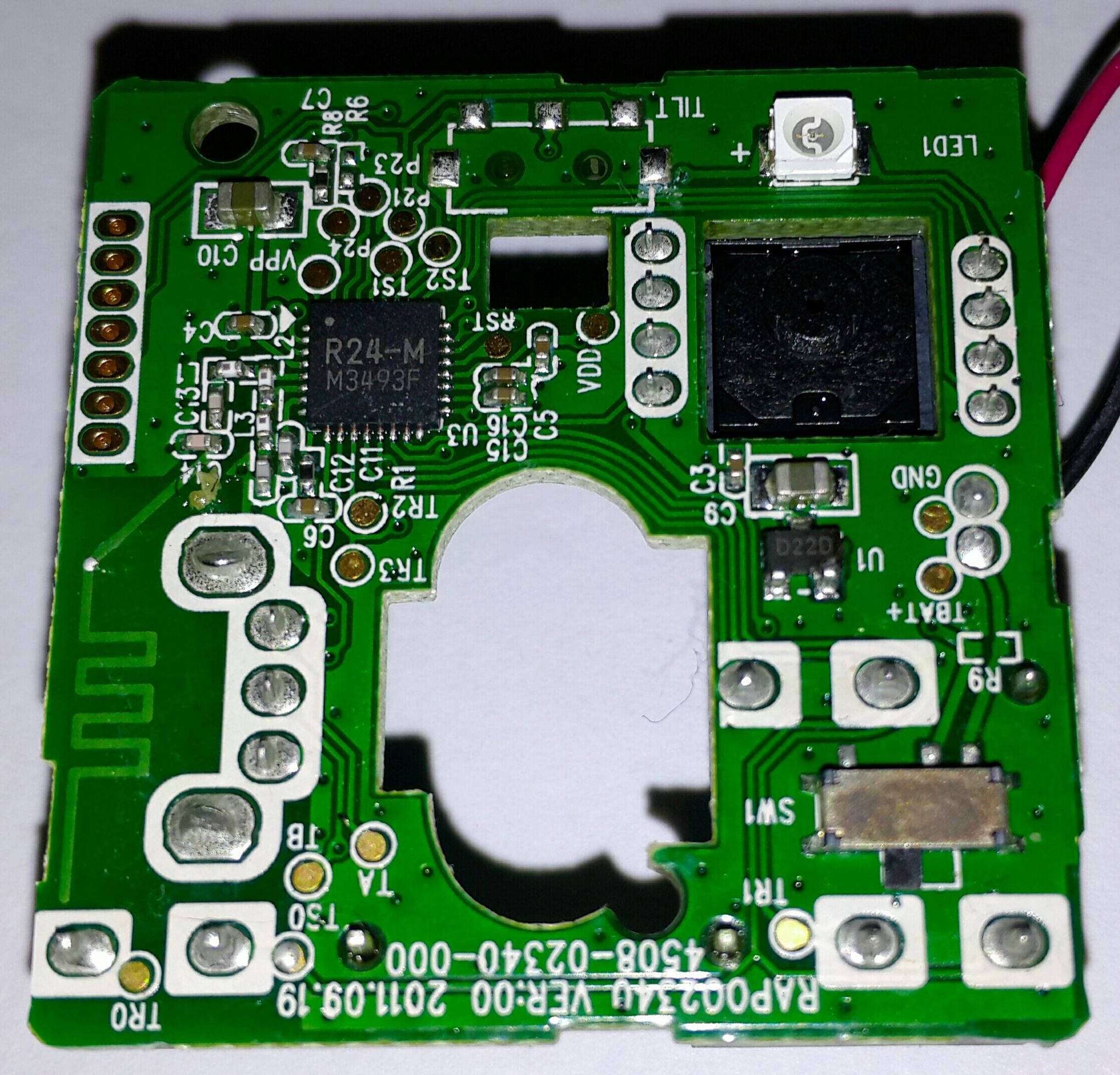 雷柏m10鼠标滚轮失灵,雷柏1200鼠标拆卸更换