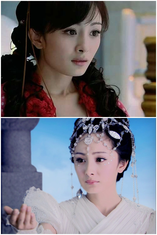 杨幂和赵丽颖的眼神到底哪里变了,杨幂赵丽颖十年眼神对比照片