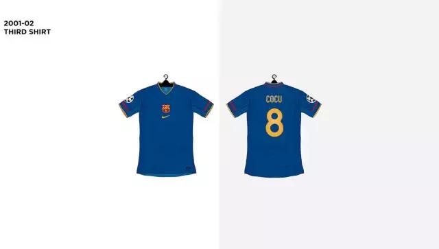 巴萨1617赛季球衣耐克,fcb与nike联名球衣