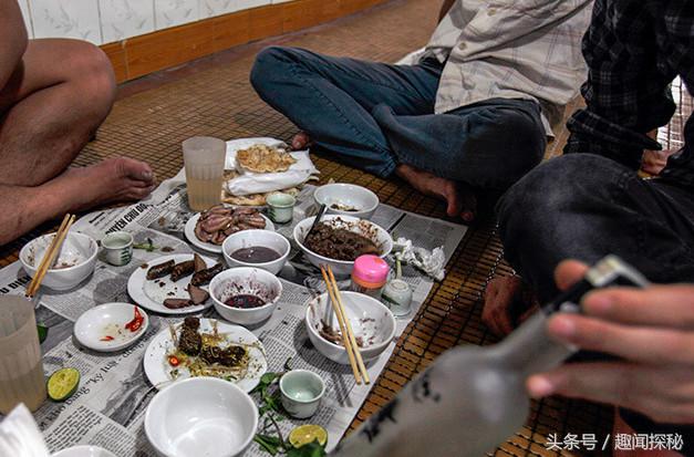 越南狗肉一条街,越南狗市全过程