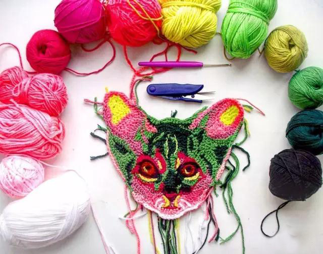 这些栩栩如生的纸雕真是不可思议,毛线逼真猴子钩织全过程