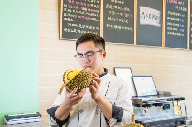 榴莲味儿的曲奇,有榴莲味的榴莲饼