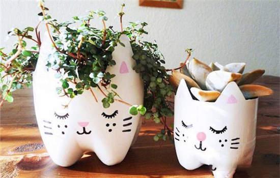 如何用塑料瓶做花盆图解,怎么用塑料瓶做花盆图解