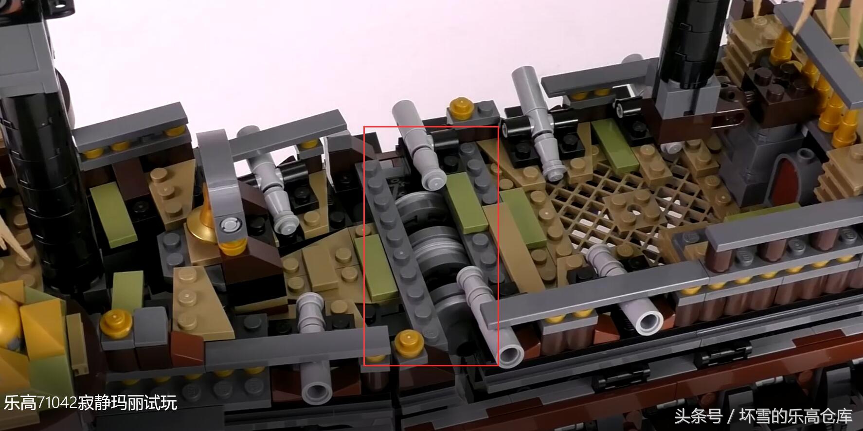 乐高加勒比海盗船系列71042,乐高最值得买的加勒比海盗系列
