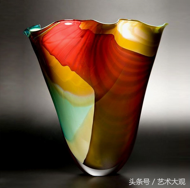 各种艺术玻璃颜色效果图大全,高端玻璃工艺品图片大全