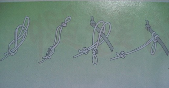 看看钓鱼高手怎样做主线的,钓线无结绑法