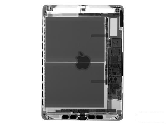 iFixit完全拆解苹果最廉价平板新iPad，电池经过特殊处理