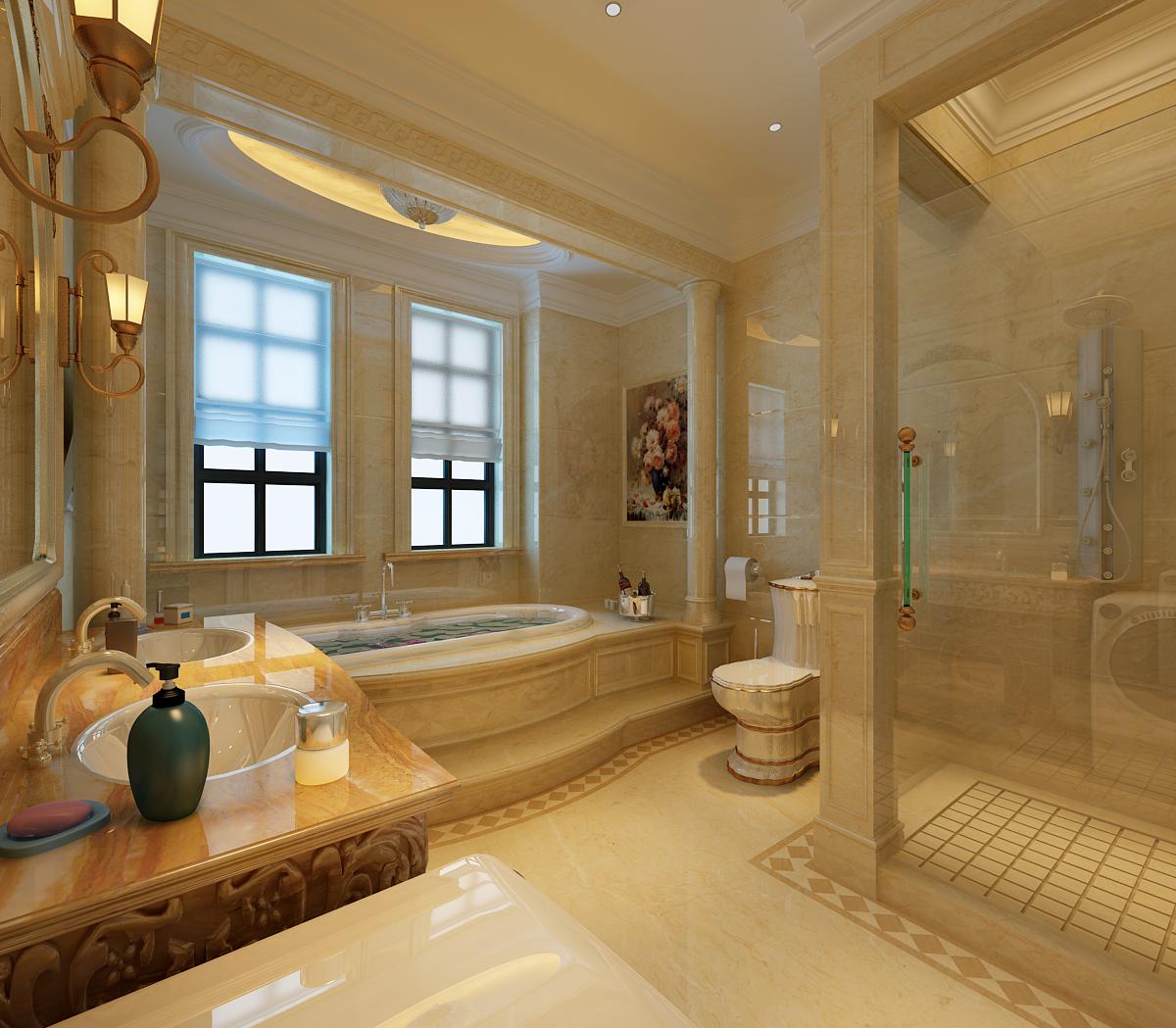 沈阳方林装饰298平别墅,沈阳方林装饰别墅案例