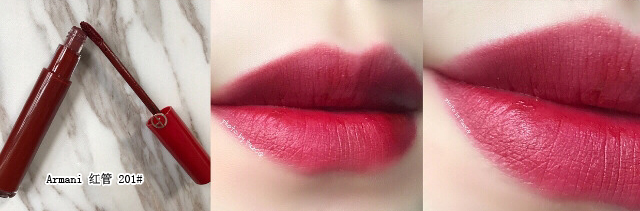 YSLTFChanelArmani品牌唇釉的试色分享