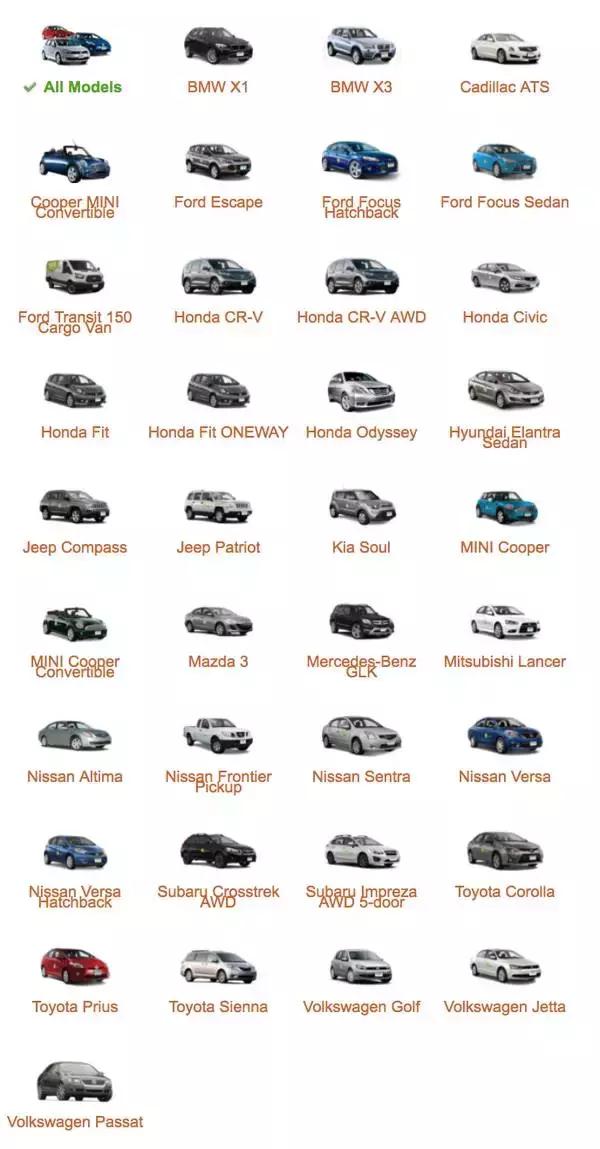 没有smart,只有国产车!成都6家共享汽车,老司机最全测评