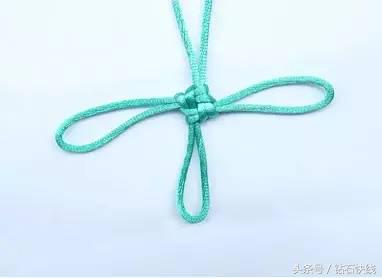 最简单红绳结编法图解,中国结编织红绳子的编法