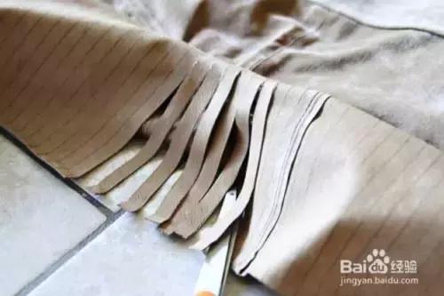 diy裤子改造lisa,旧裤子diy手工小饰品