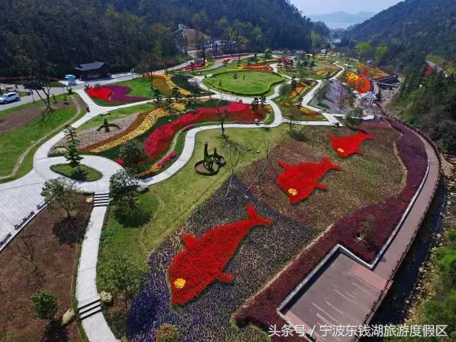 花博园红你是苹果红，我是最正中国红！