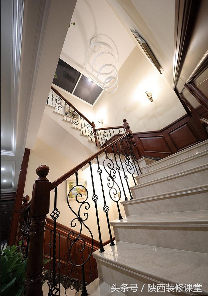 中国美式豪宅,400平轻奢中式豪宅