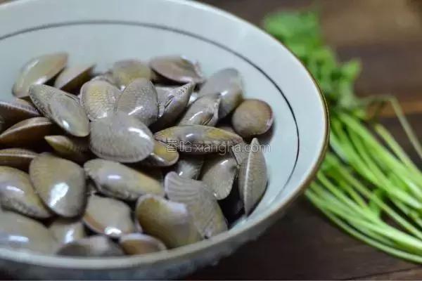 有味道的蛤蜊,蛤蜊很好吃的样子