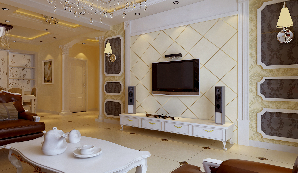 欧式装修风格淄博阿拉丁装饰公司为老百姓实打实干活的装饰公司