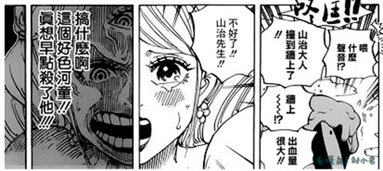 海贼王大妈的情报,海贼王山治大妈篇