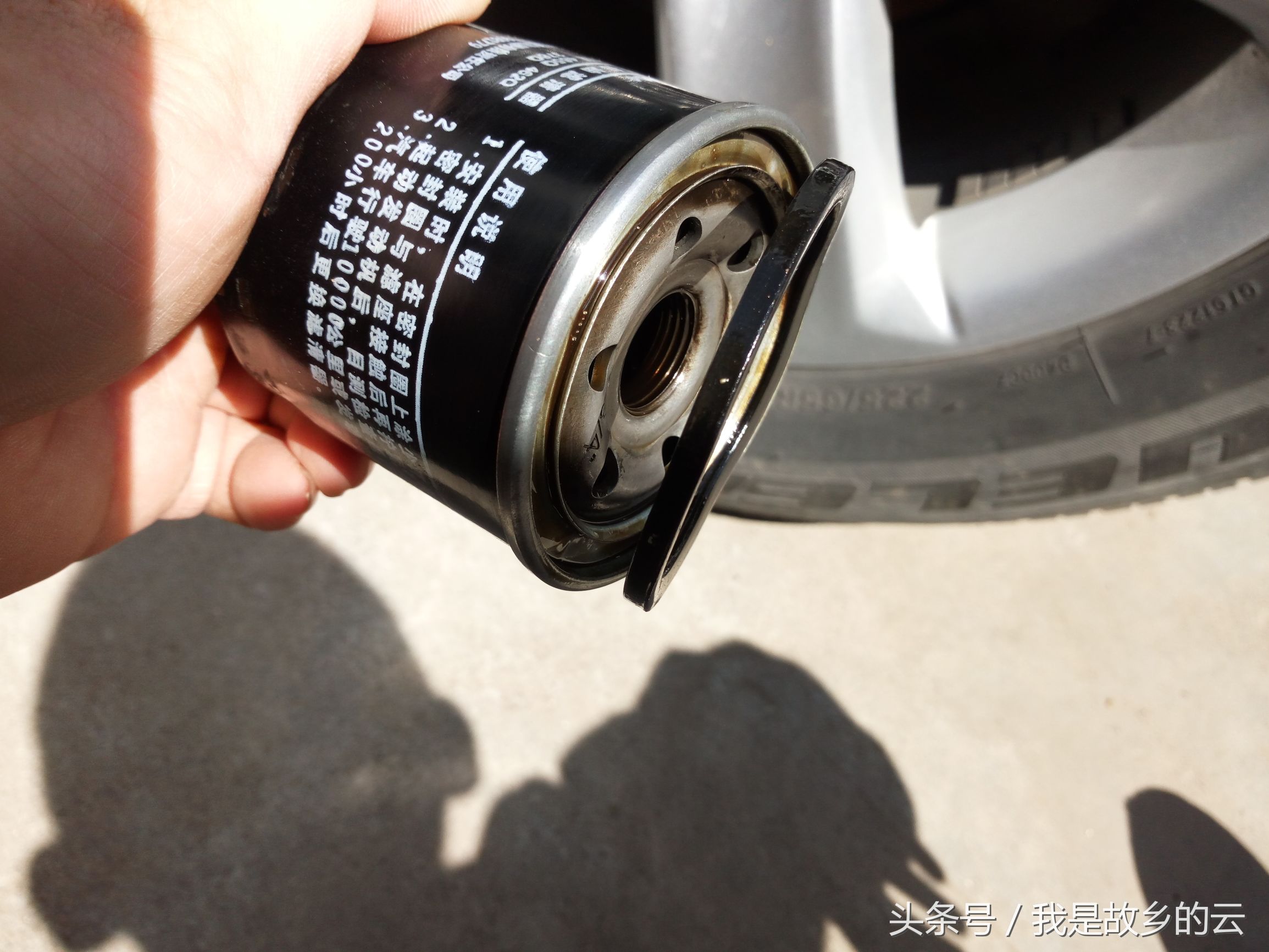 机滤拆解对比,高仿机滤