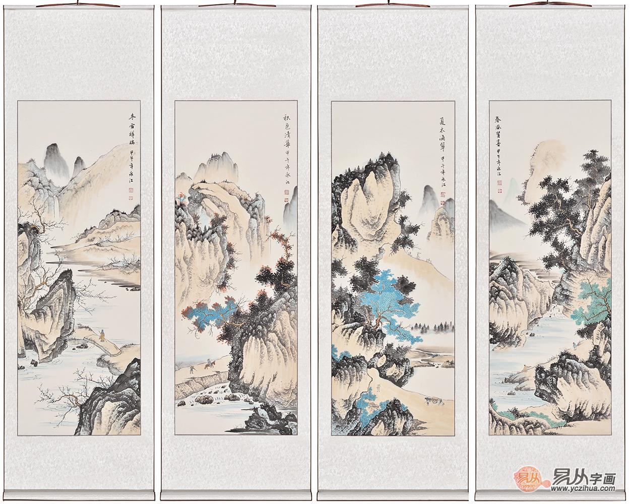 轻奢茶楼装饰画,新中式茶楼如何配装饰画