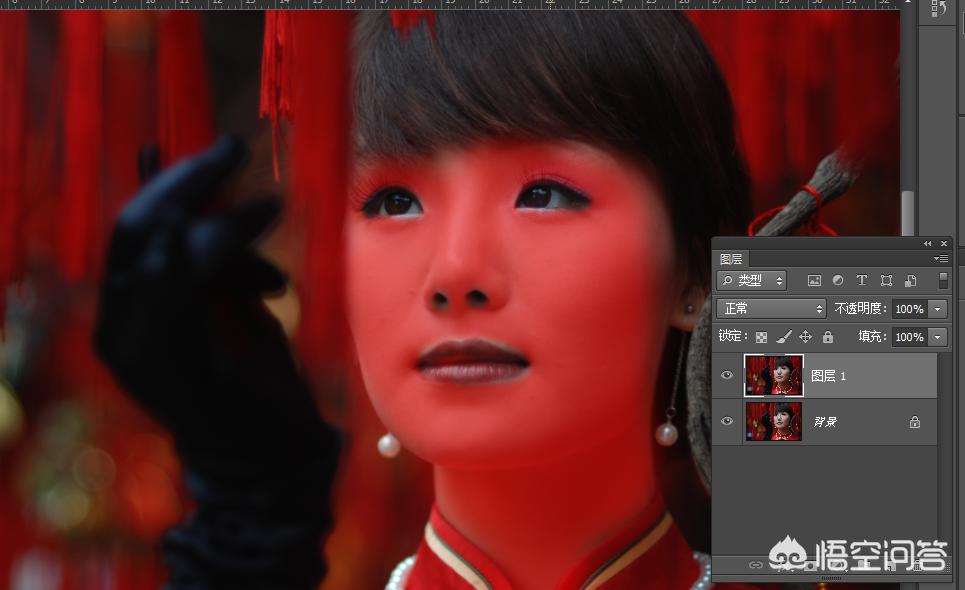 ps修饰面部皮肤教程,用ps蒙版去掉多余的东西