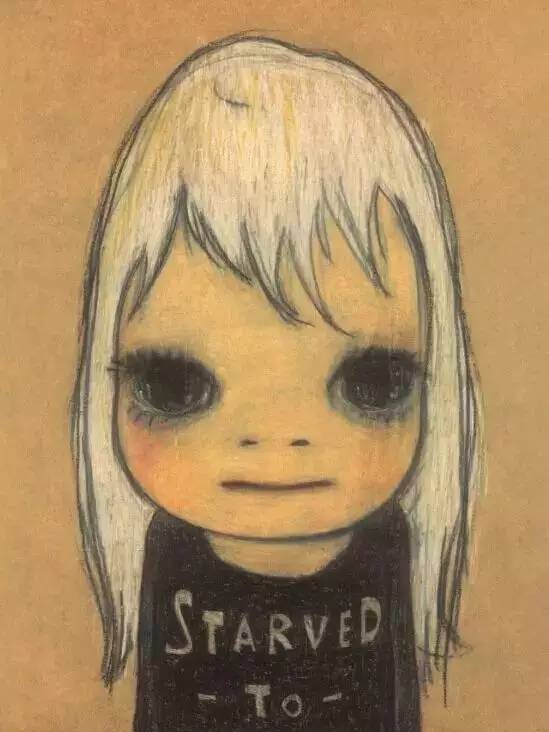 奈良美智真的是在用孤独治愈世界,奈良美智可爱