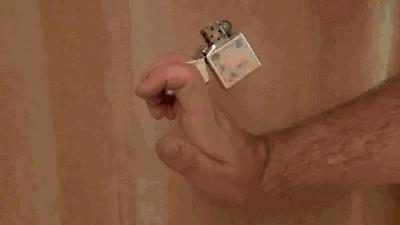 火到爆的玩法,火机花式玩法手指带火教学