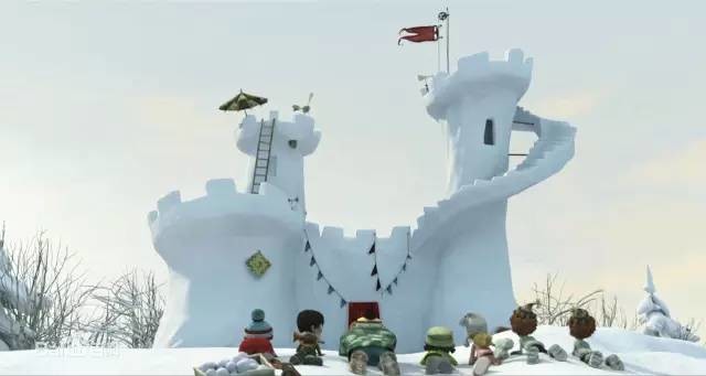 进入4月份，合家欢的必选档《冰雪大作战》，用童真传递教育