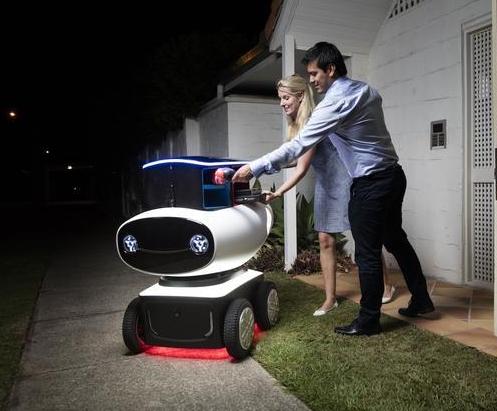 快递分拣机器人,一个机器人每小时能分拣450件快递