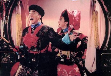 林心如老佛爷,让老佛爷躺在地上合照