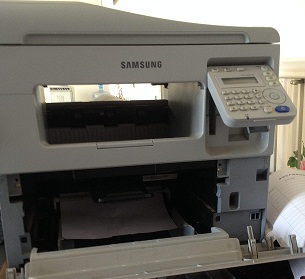 三星scx4321打印机一直显示卡纸,打印机维修故障视频