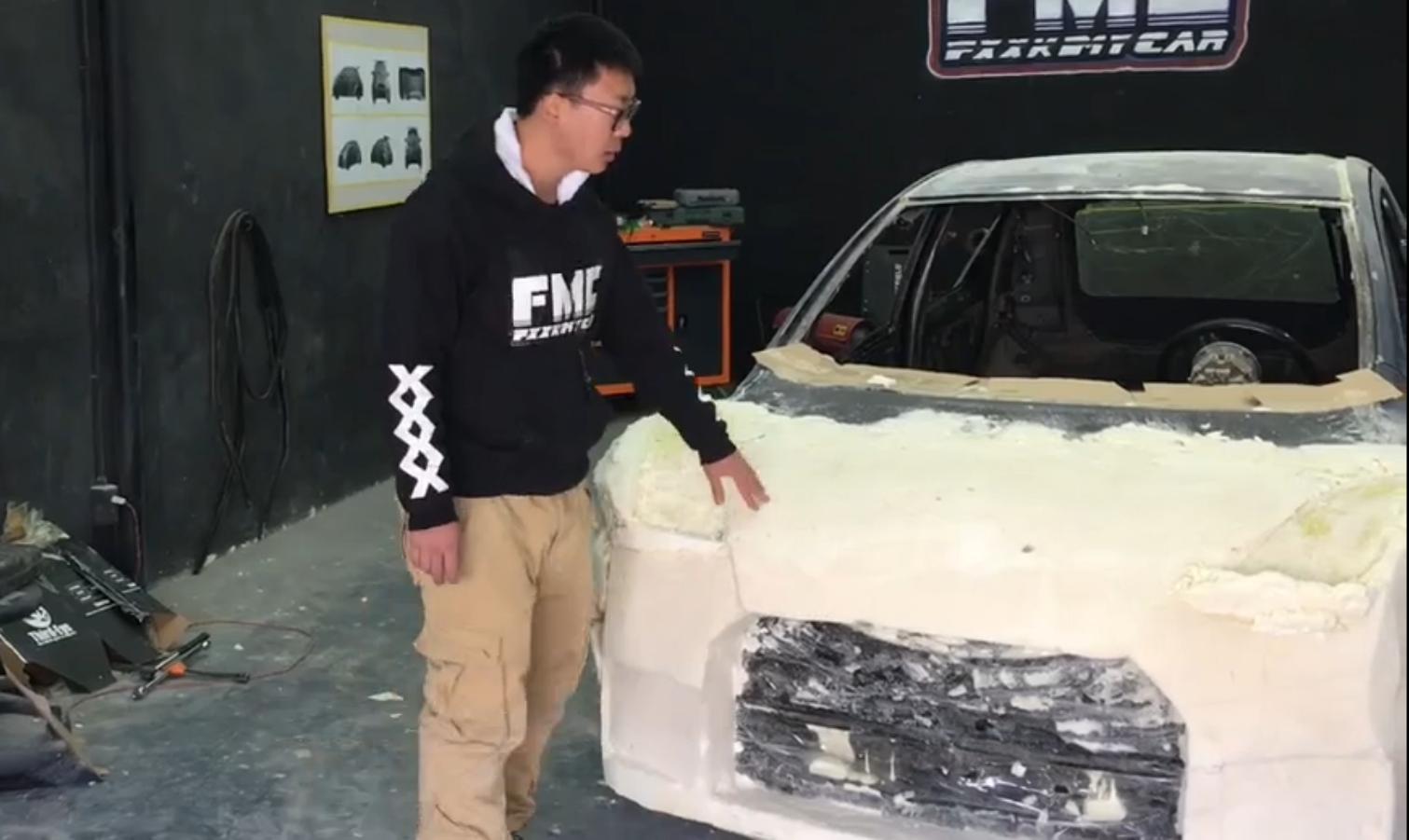 红色比亚迪f0爆改,李老鼠说比亚迪f0视频