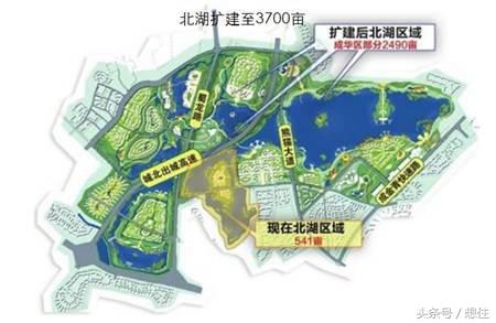 成都北湖宜居生活片区规划图,成都北湖度假区最新规划