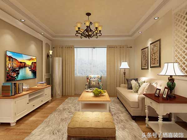 简约庄园装修设计案例,栖喜装饰怎么样