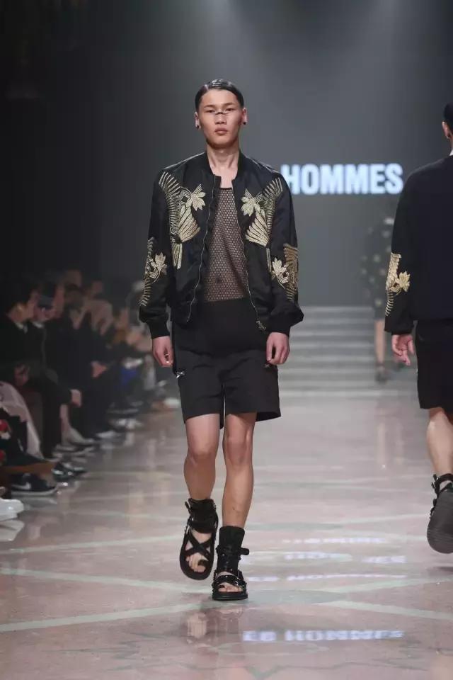 LES HOMMES：比利时绝代双骄 跨界出战魔都秀场