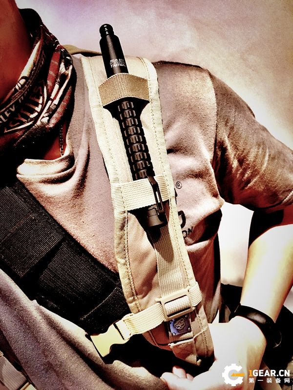 弘安保罗17寸钛合金机械棍,弘安保罗甩棍钛合金