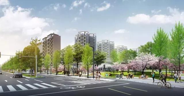 光华路改造规划效果图,光华大道建设
